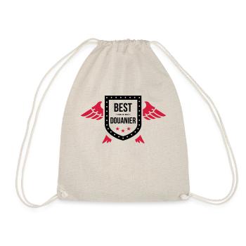 Douanier / Douane / Douanière / Police / Frontière - Drawstring Bag - nature - Front