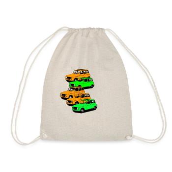 The Legendary R4 Car - Drawstring Bag - nature - Front