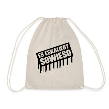 es_eskaliert_sowieso_002 - Turnbeutel - Natur - Vorne