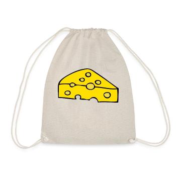Käse - Turnbeutel - Natur - Vorne