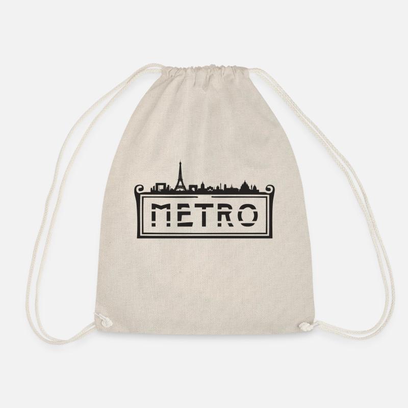 METRO - Drawstring Bag - nature
