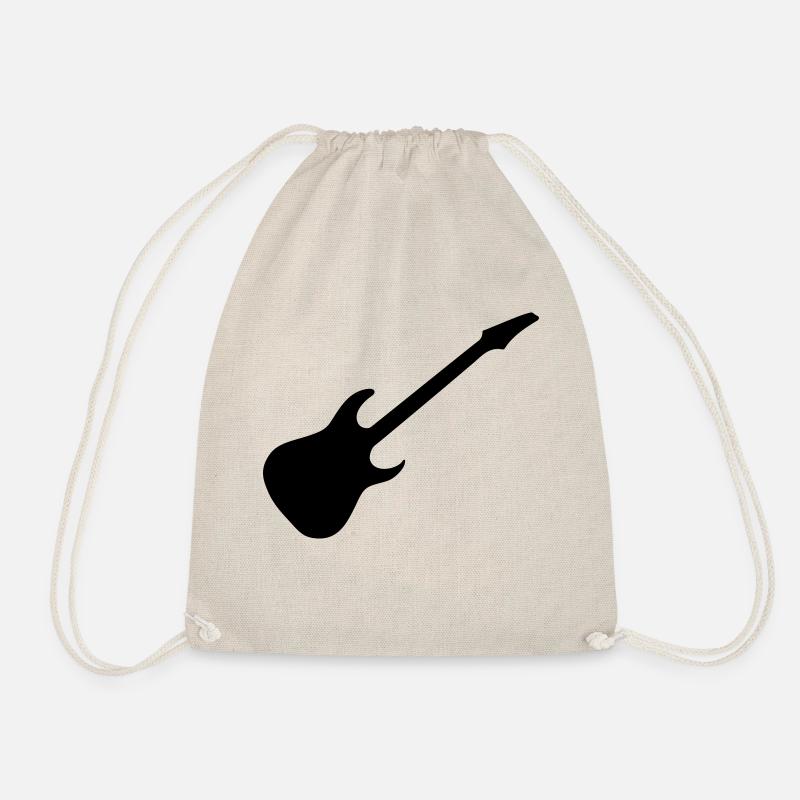 E-Gitarren-Symbol - Turnbeutel - Natur