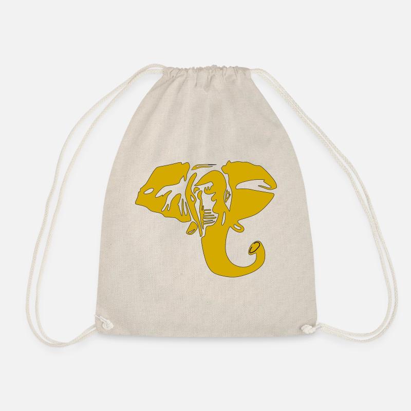 elephant - Drawstring Bag - nature