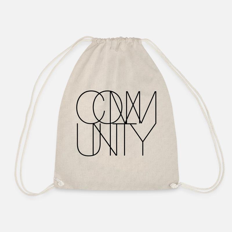 COMM UNITY - Turnbeutel - Natur