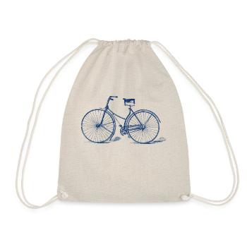 Fahrrad - Turnbeutel - Natur - Vorne