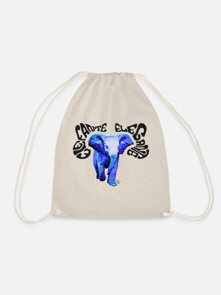 ELEFANTE ELEGANTE - Turnbeutel - Natur