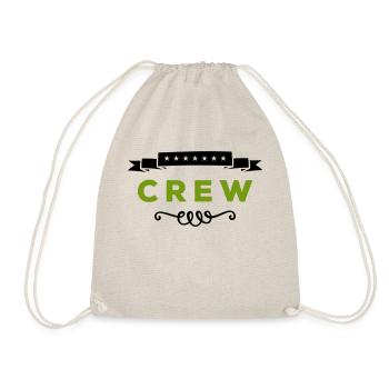 crew - Turnbeutel - Natur - Vorne