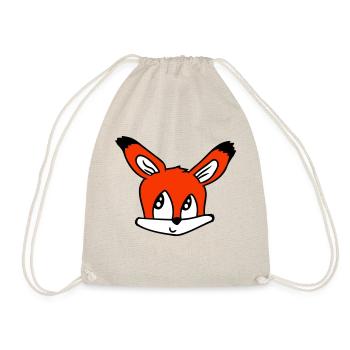 Fox Red Fox Wild Animal Clever Forest Inhabitants - Drawstring Bag - nature - Front