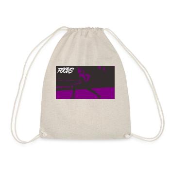 FOCUS_violet - Drawstring Bag - nature - Front