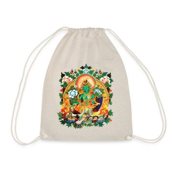 Green Tara - Drawstring Bag - nature - Front