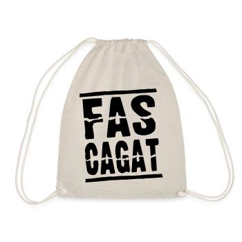FASCAGAT, humour patois Occitan - Sac de sport léger - nature - Devant