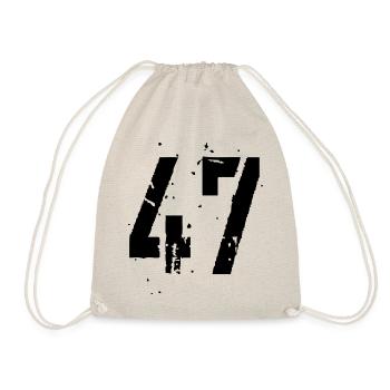 47 Nombre 47 - Sac de sport léger - nature - Devant