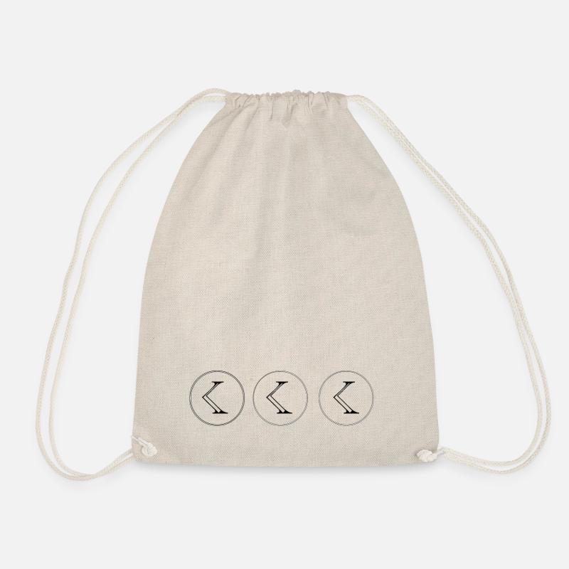 K - Drawstring Bag - nature