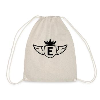 e - Drawstring Bag - nature - Front