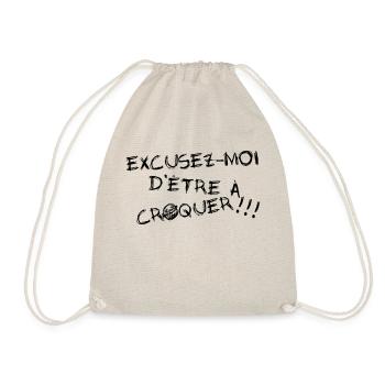 Excusez-moi d'être à croquer - Sac de sport léger - nature - Devant