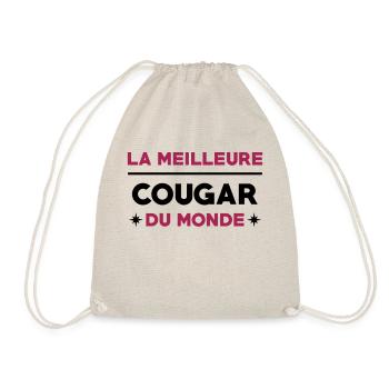 Cougar / / Sexe / Sexy / Porno / Coquin - Sac de sport léger - nature - Devant