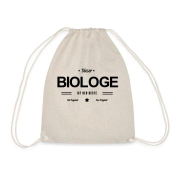 Bester Biologe - Turnbeutel - Natur - Vorne