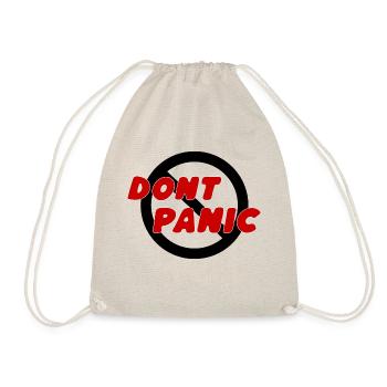 dont panic - Turnbeutel - Natur - Vorne