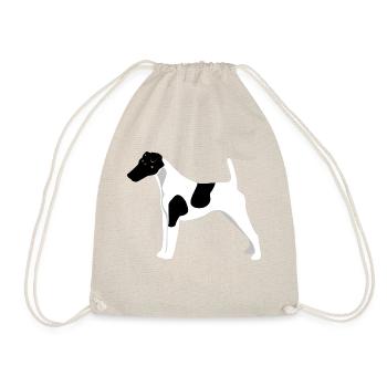 Fox Terrier Poil Lisse - Sac de sport léger - nature - Devant