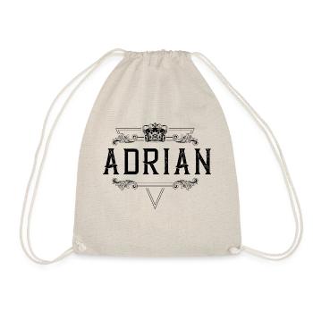 Adrian Name - Drawstring Bag - nature - Front