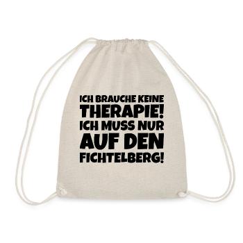 Fichtelberg Therapie - Turnbeutel - Natur - Vorne