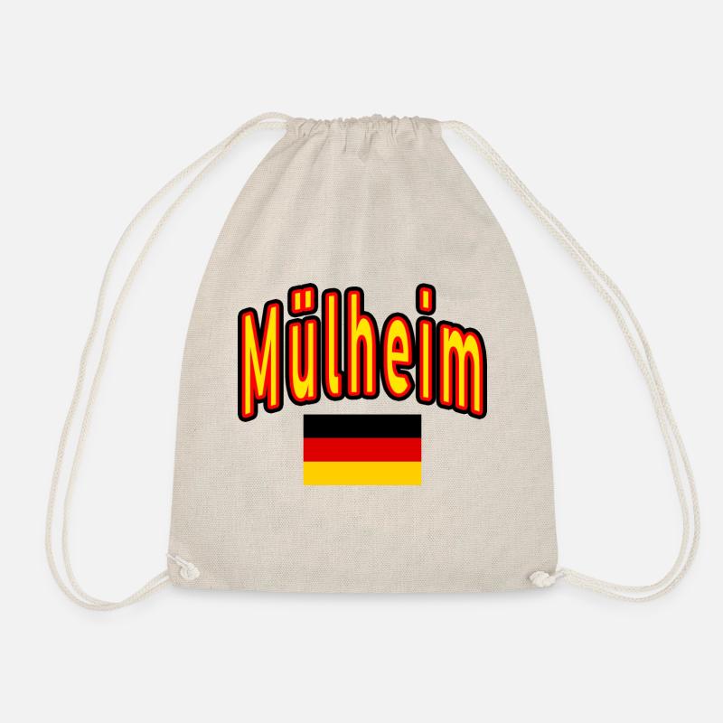 Mülheim germany flag - Drawstring Bag - nature