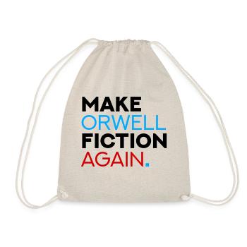 Make Orwell Fiction Again - Turnbeutel - Natur - Vorne