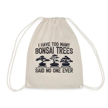 Bonsai - Turnbeutel - Natur - Vorne
