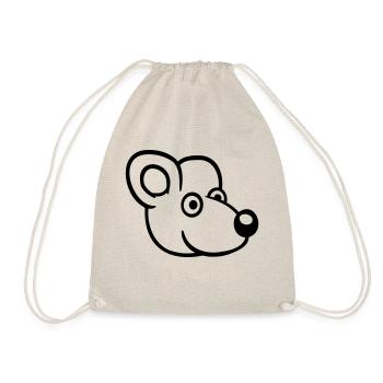 Mouse Mouse Cute Little Rat Rodent Friendly - Drawstring Bag - nature - Front