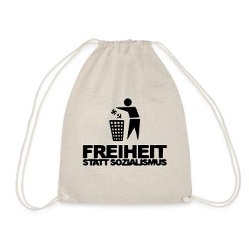 Freiheit statt Sozialismus - Turnbeutel - Natur - Vorne