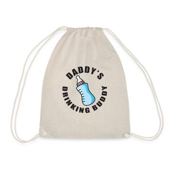 Le copain de papa qui boit - Sac de sport léger - nature - Devant