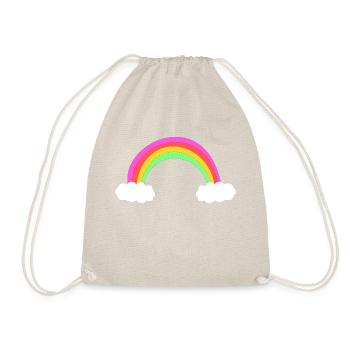 arc en ciel - Sac de sport léger - nature - Devant