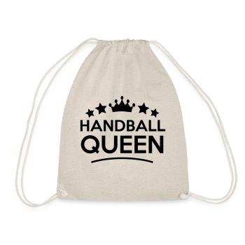 handball queen stars - Turnbeutel - Natur - Vorne