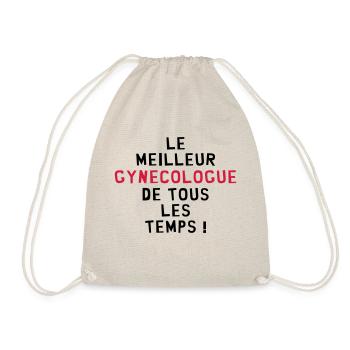 Gynéco / Gynecologue / Médecin / Gynécologie - Sac de sport léger - nature - Devant