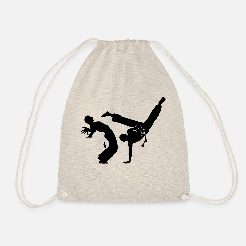 capoeira - Drawstring Bag - nature