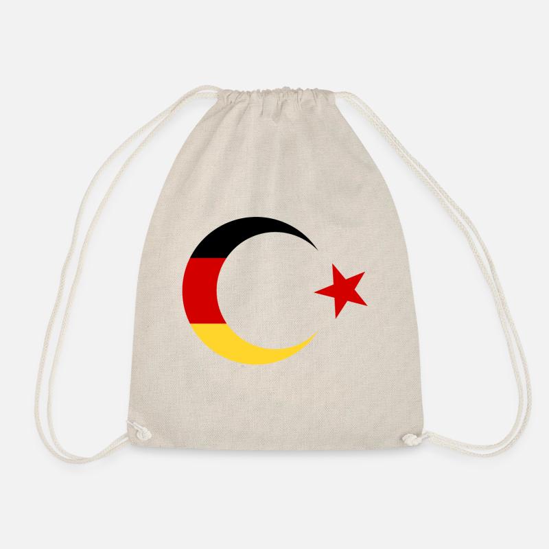 Drapeau allemand et turc - Sac de sport léger - nature