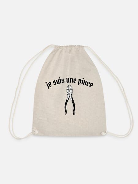 je SUIS une PINCE - Sac de sport léger - nature