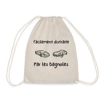 facilement distraite par les bagnoles - Sac de sport léger - nature - Devant