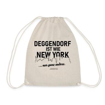 Deggendorf ist wie New York - Turnbeutel - Natur - Vorne