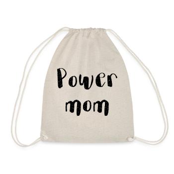 power maman maman maman maman enfants parents police - Sac de sport léger - nature - Devant