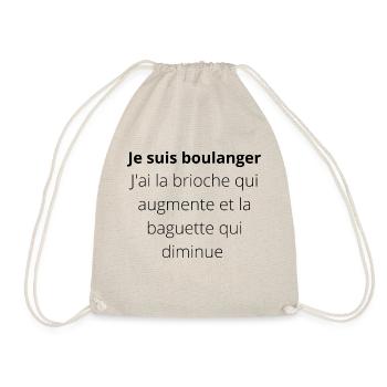 Le Boulanger - Sac de sport léger - nature - Devant