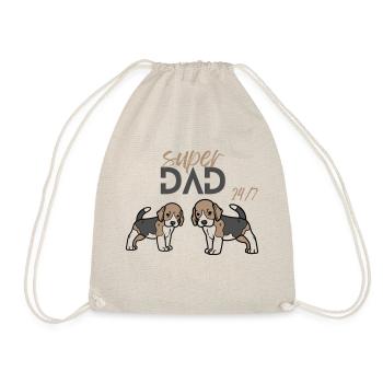 Le père de Beagle - Sac de sport léger - nature - Devant