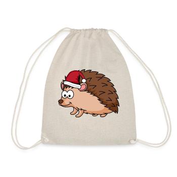 hérisson animal de bande dessinée - Sac de sport léger - nature - Devant