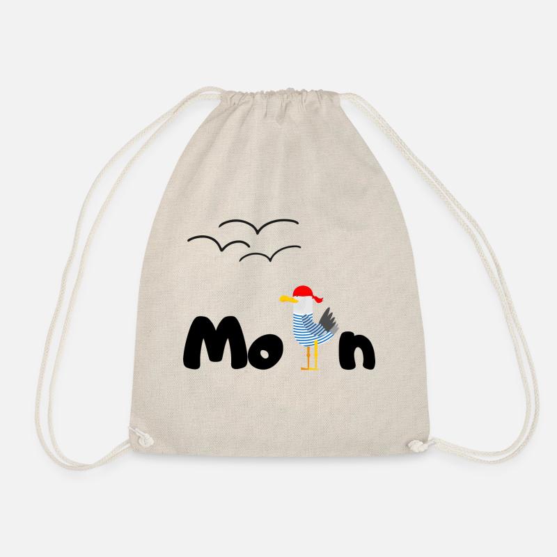 moin möwe - Turnbeutel - Natur