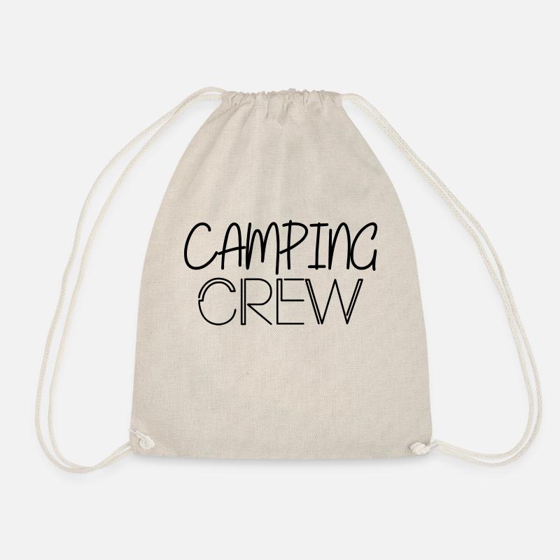 camping crew - Turnbeutel - Natur