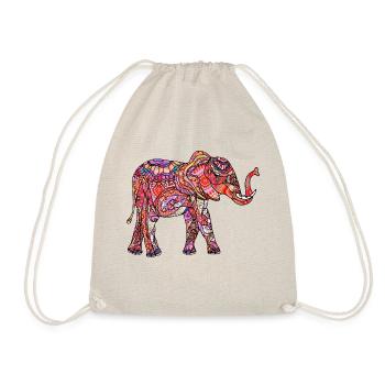 Éléphant - Sac de sport léger - nature - Devant