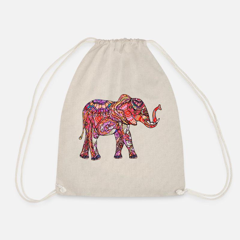 Elefant - Turnbeutel - Natur