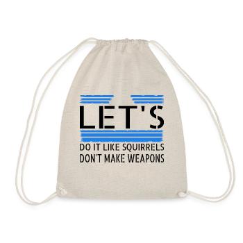 cadeau d’anniversaire génial humour hippie idée cadeau - Sac de sport léger - nature - Devant