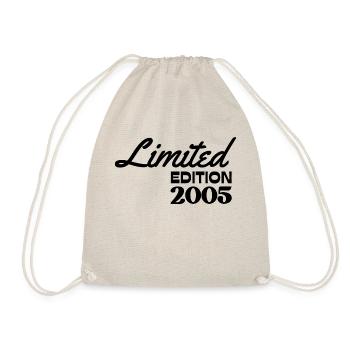 Limitierte Auflage Jahrgang 2005 - Turnbeutel - Natur - Vorne