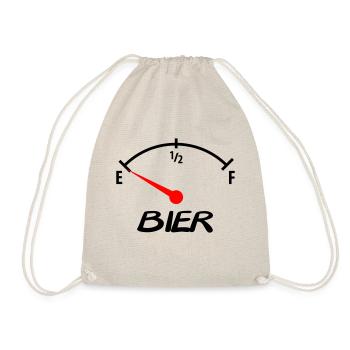 bier - Turnbeutel - Natur - Vorne